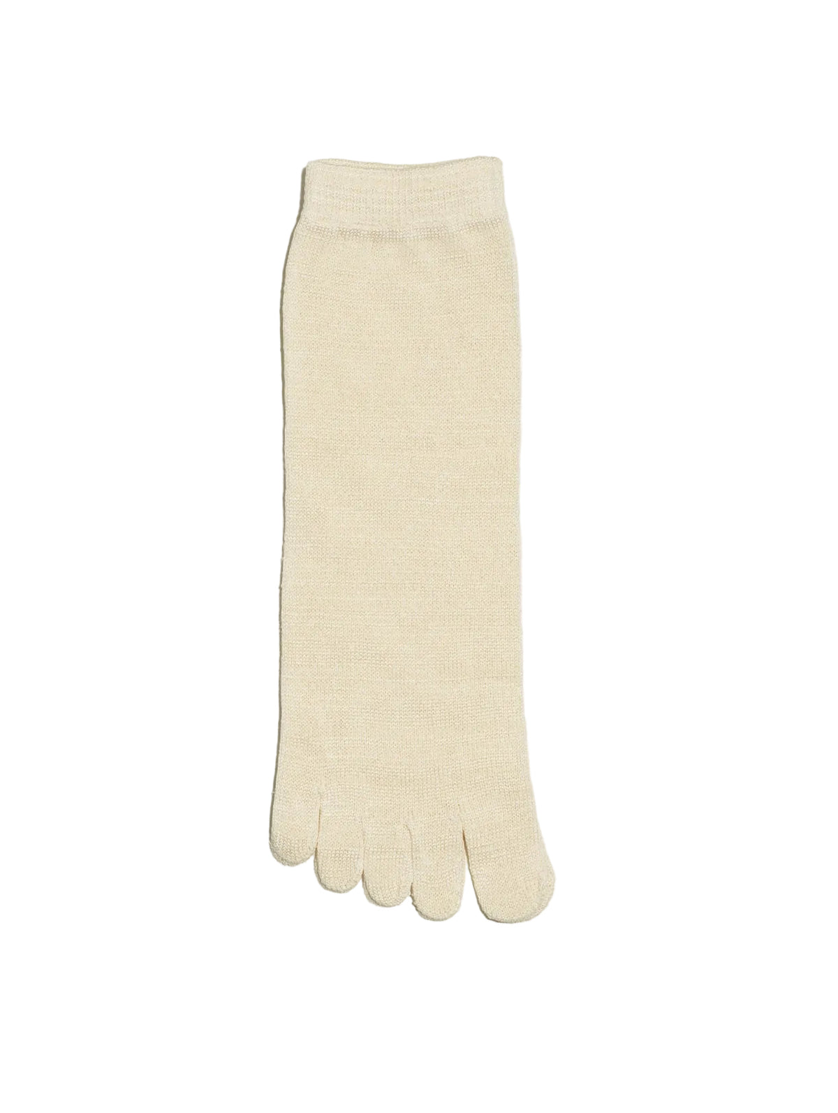 Set of 4 Japanese silk and cotton hietori layering socks, French Bull, detail 3