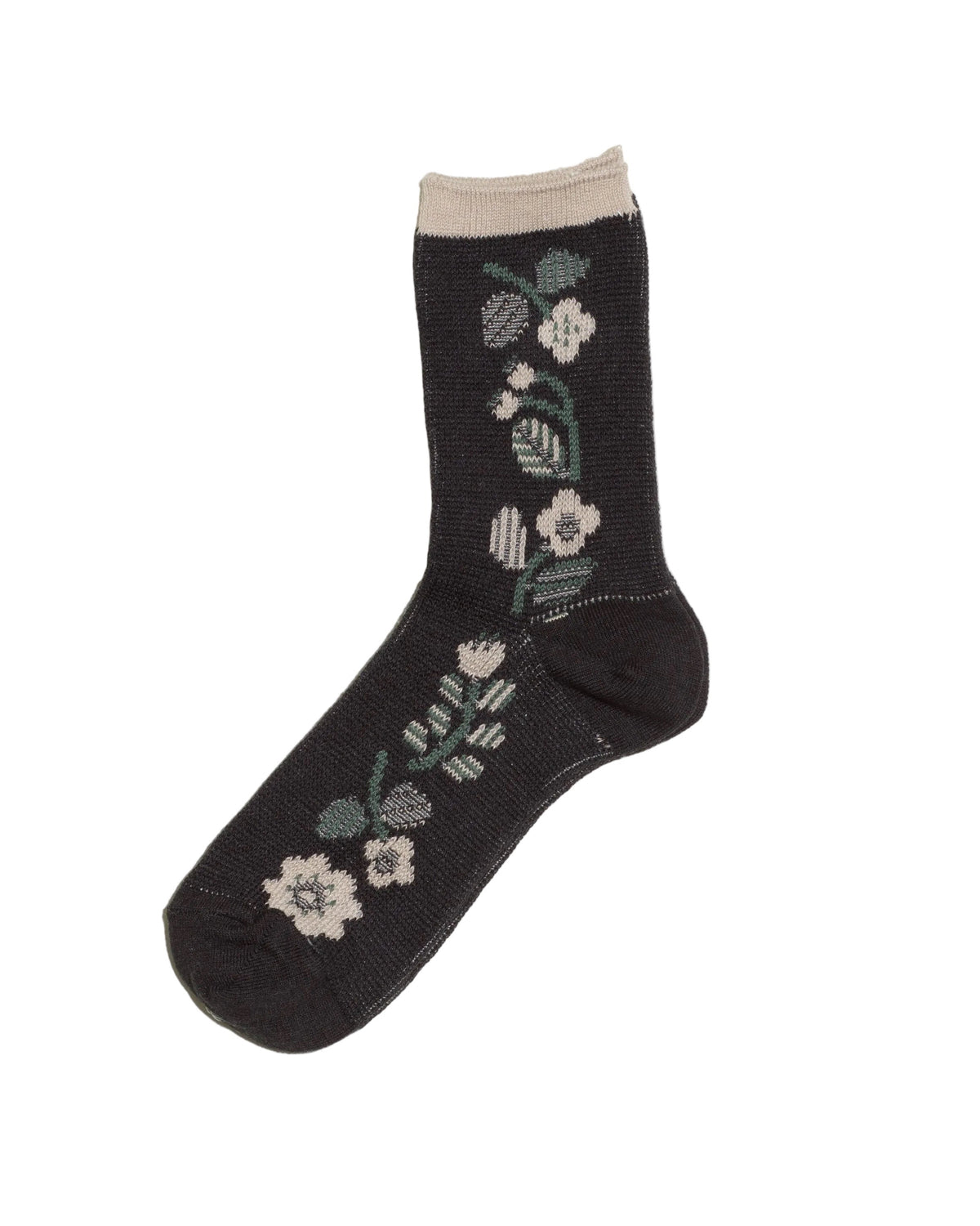 JAPANESE FLOWER PATTERN SOCKS