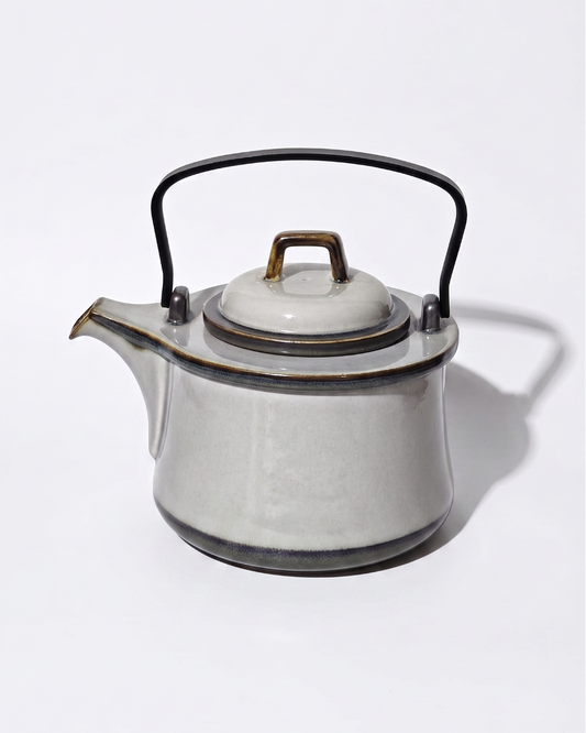 Vintage Bing & Grøndahl Tema teapot by Jens Quistgaard with metal handle, 1960s